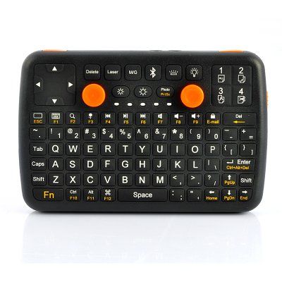 Mini Bluetooth Keyboard QWERTY - Teclado Gaming, Android TV